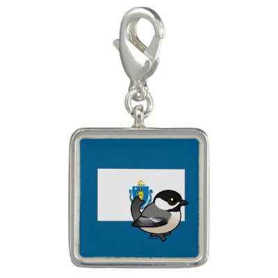State Birdorable of Mass: Black-capped Chickadee Charm