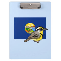State Birdorable of Montana: Western Meadowlark Clipboard