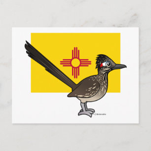 State Birdorable of New Mexico: Roadrunner Postcard