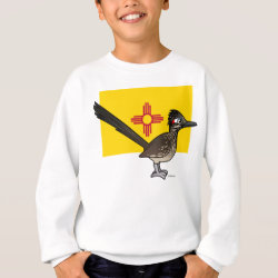 State Birdorable of New Mexico: Greater Roadrunner Kids' American Apparel Organic T-Shirt