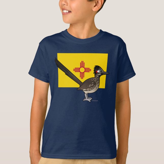State Birdorable of New Mexico: Roadrunner T-Shirt (Front)