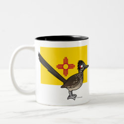 State Birdorable of New Mexico: Greater Roadrunner Two-Tone Mug