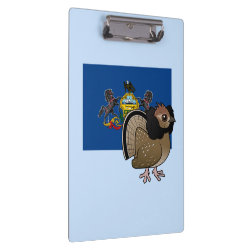 State Birdorable of Pennsylvania: Ruffed Grouse Clipboard
