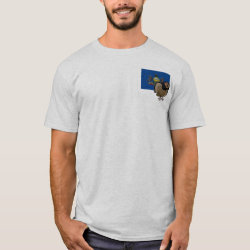 State Birdorable of Pennsylvania: Ruffed Grouse Men's Basic T-Shirt