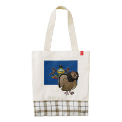 State Birdorable of Pennsylvania: Ruffed Grouse LIFE Line Tote Bag