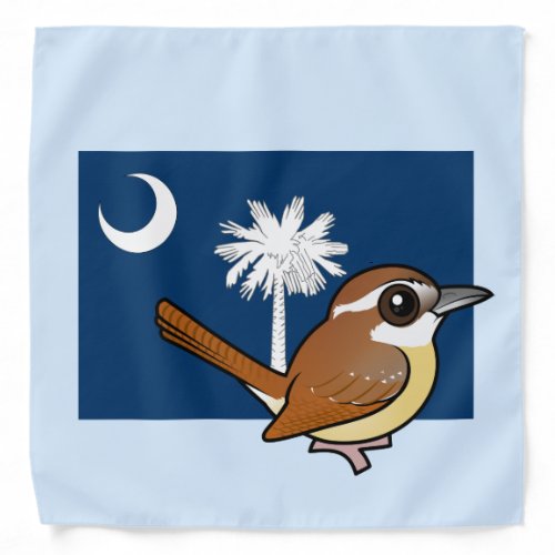 State Birdorable of South Carolina Carolina Wren Bandana