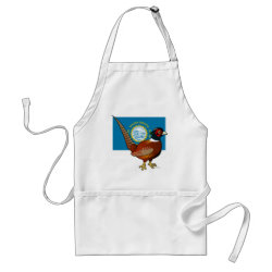 State Birdorable of South Dakota: Common Pheasant Apron