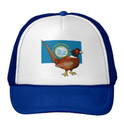 State Birdorable of South Dakota: Common Pheasant Trucker Hat