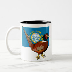 State Birdorable of South Dakota: Common Pheasant Two-Tone Mug
