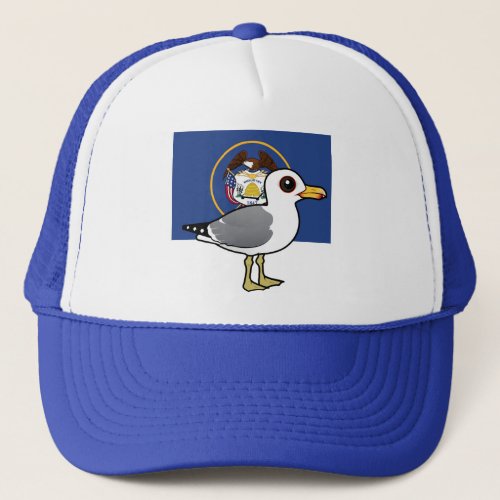 State Birdorable of Utah California Gull Trucker Hat