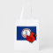 State Birdorable of Virginia: Northern Cardinal Reusable Grocery Bag