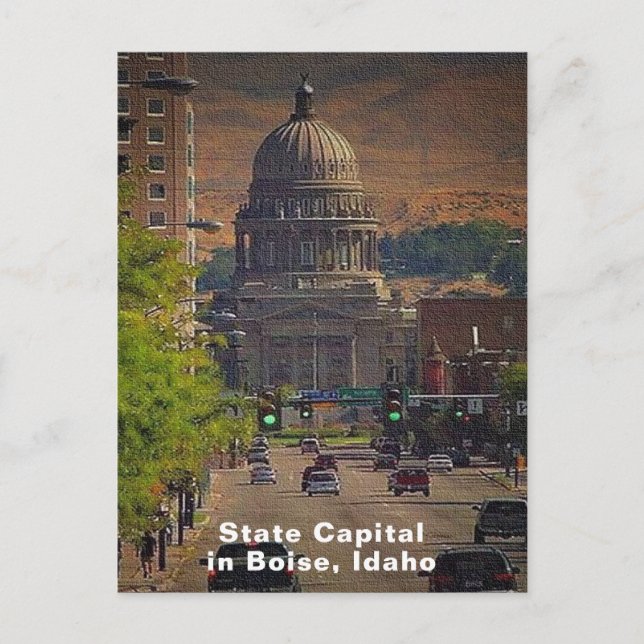 State Capital in Boise, Idaho Postcard (Front)