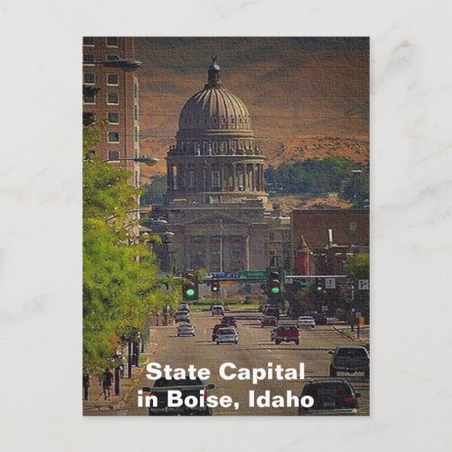 State Capital in Boise, Idaho Postcard (Front)