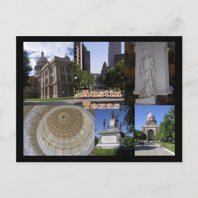 State Capitol Building, Austin Texas Postcard (Front)