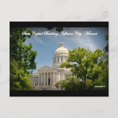 State Capitol Building of Missouri Postcard