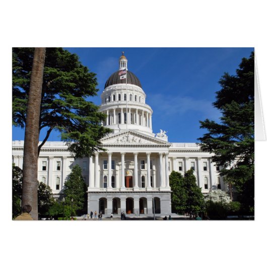 State Capitol Building - Sacramento CA Cards (Front Horizontal)