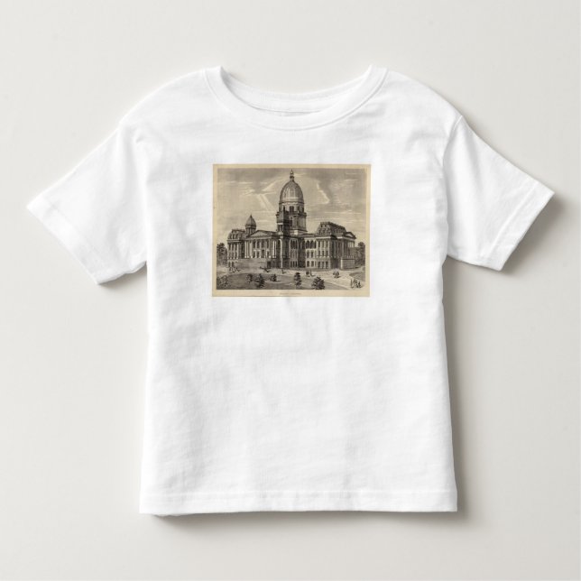 State Capitol building, Springfield, Ill Toddler T-shirt (Front)