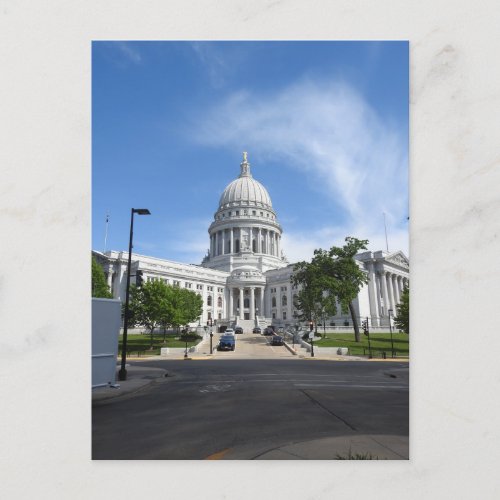 State Capitol in Madison Wisconsin Postcard