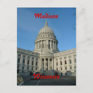 State Capitol - Madison Postcard