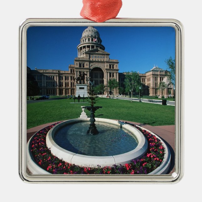 'State Capitol of Texas, Austin' Metal Ornament (Front)