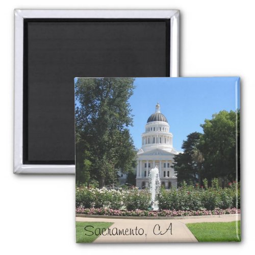 State Capitol Sacramento CA Magnet
