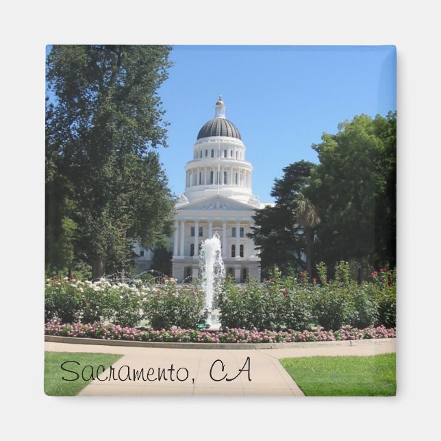 State Capitol, Sacramento, CA Magnet (Front)