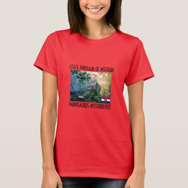 State Dinosaur Of Missouri T-Shirt (Front)
