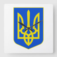 State Emblem of Ukraine Golden Trident Fine Art