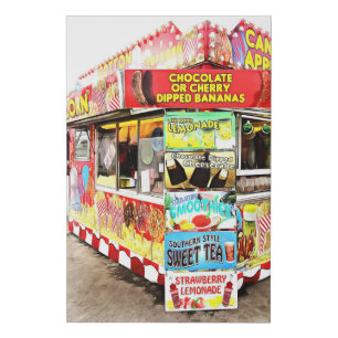 State Fair Canvas Lemonade Stand