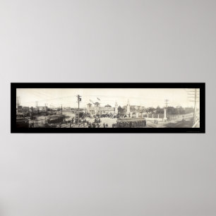 State Fair Dallas TX Photo 1908 Poster