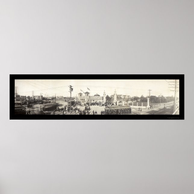 State Fair Dallas TX Photo 1908 Poster (Front)