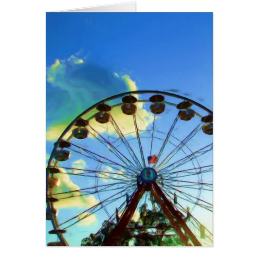 State Fair Ferris Wheel, Indianapolis, Indiana Cards (Front)