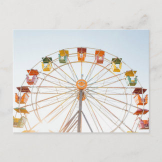 State Fair Ferris Wheel Postcard