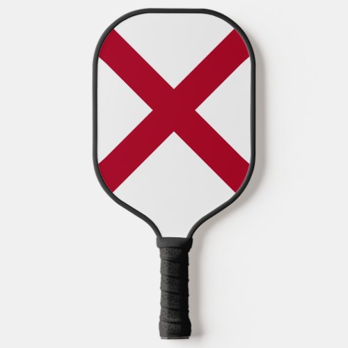 State Flag Alabama St Andrew Crimson Cross Pickleball Paddle