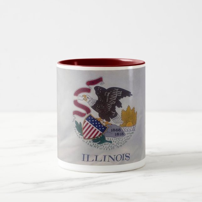 State Flag Illinois Mug (Center)