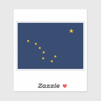 State flag of Alaska Sticker