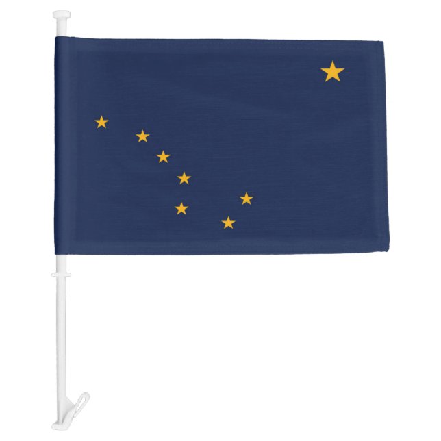 State Flag of Alaska, USA (Front)