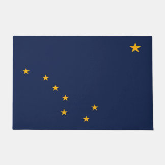 State Flag of Alaska, USA Doormat