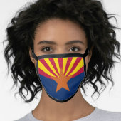 State Flag of Arizona Face Mask (Worn Her)