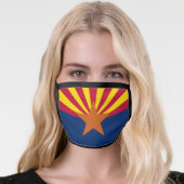 State Flag of Arizona Face Mask (Worn Her)