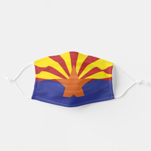 State Flag of Arizona USA Adult Cloth Face Mask