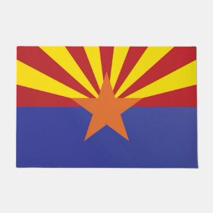 State Flag of Arizona, USA Doormat