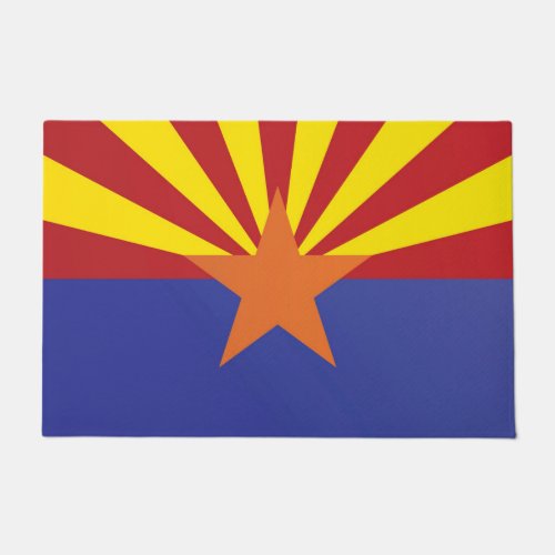 State Flag of Arizona USA Doormat