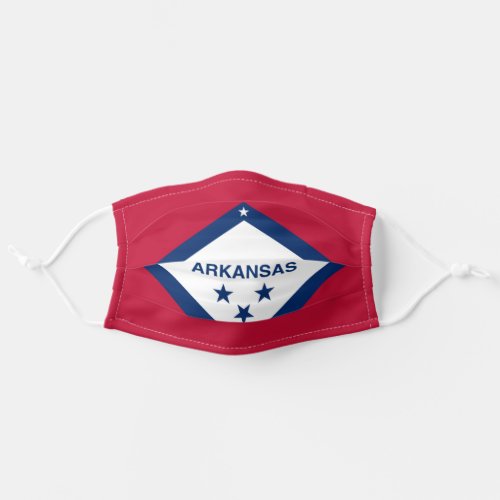 State Flag of Arkansas Adult Cloth Face Mask
