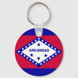 State Flag of Arkansas Keychain