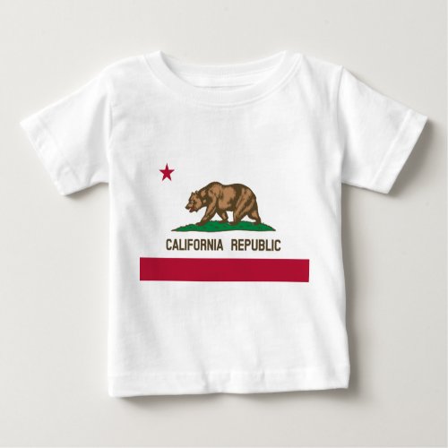 State Flag of California Baby T_Shirt