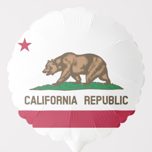 State Flag of California Balloon