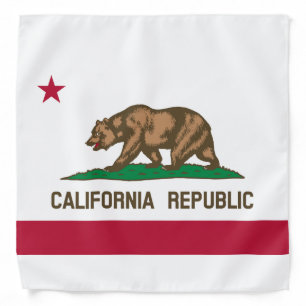 State Flag of California Bandana