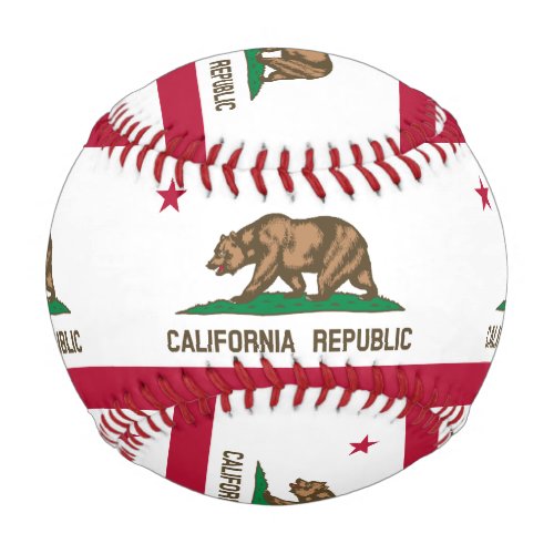 State Flag of California Baseball