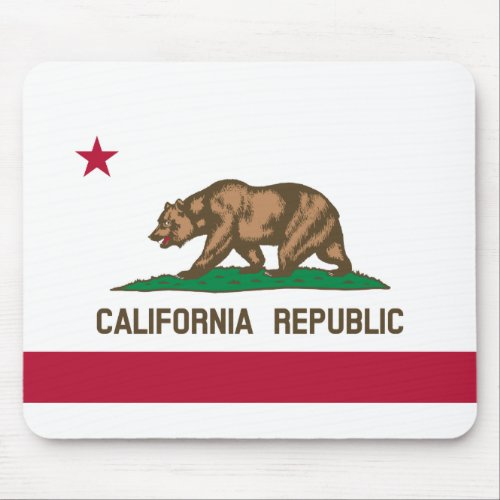 State Flag of California Mouse Pad